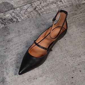 Halston Heritage Black Leather Shoes